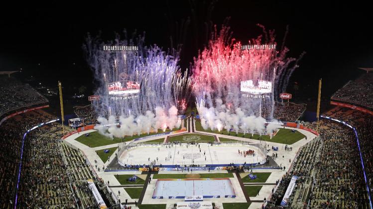 The Art of Hockey: 2014 Stadium Series: Ducks and Kings