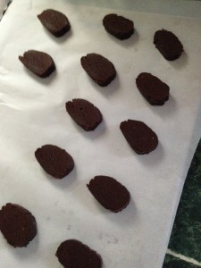 Cookies pre-baking