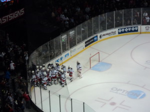 Griffins Win 3 - 2 in Overtime