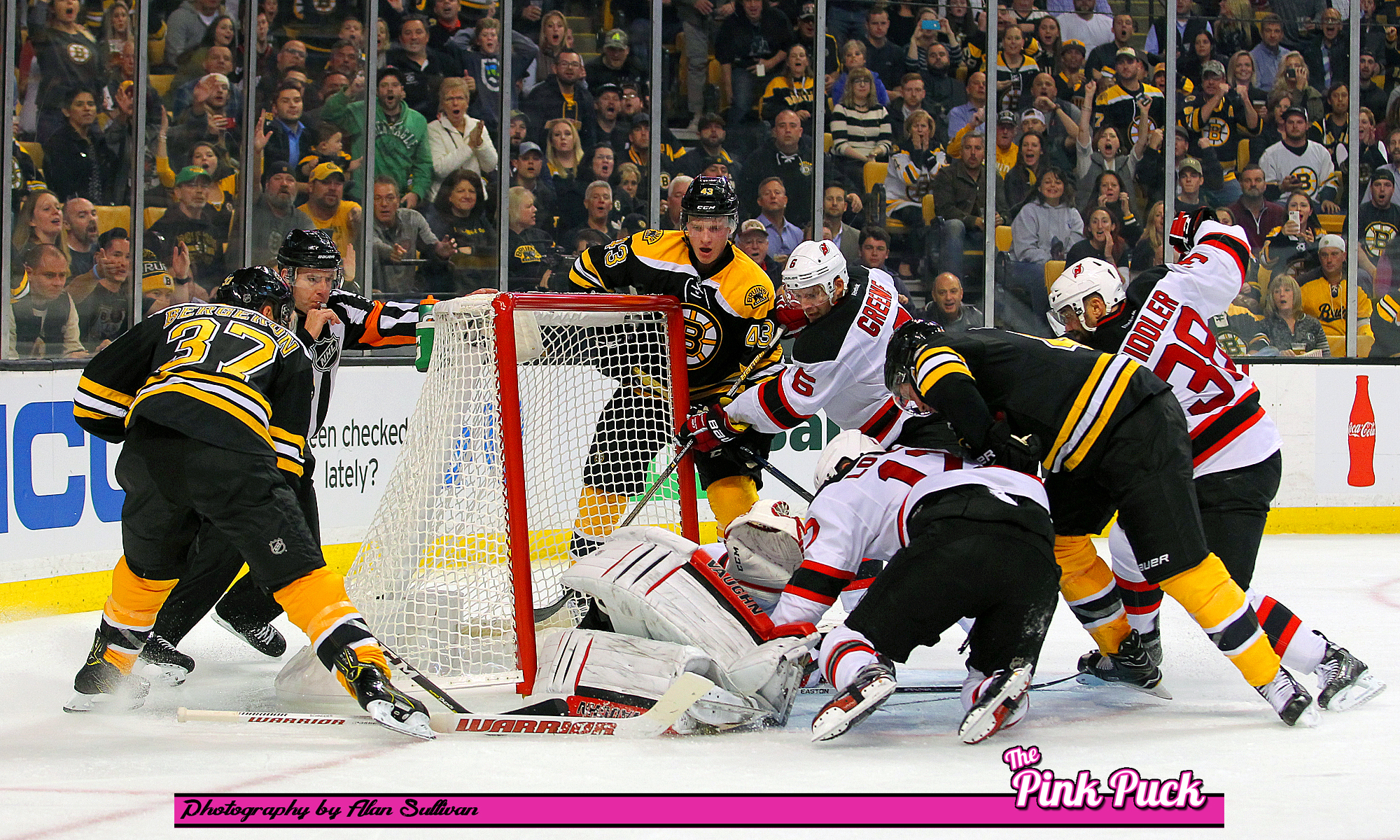 Group Bruins Devils The Pink Puck