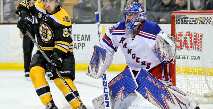 Lundqvist Gets Birthday Win Over Bruins