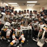 Vegas Golden Knights with Campbell Bowl