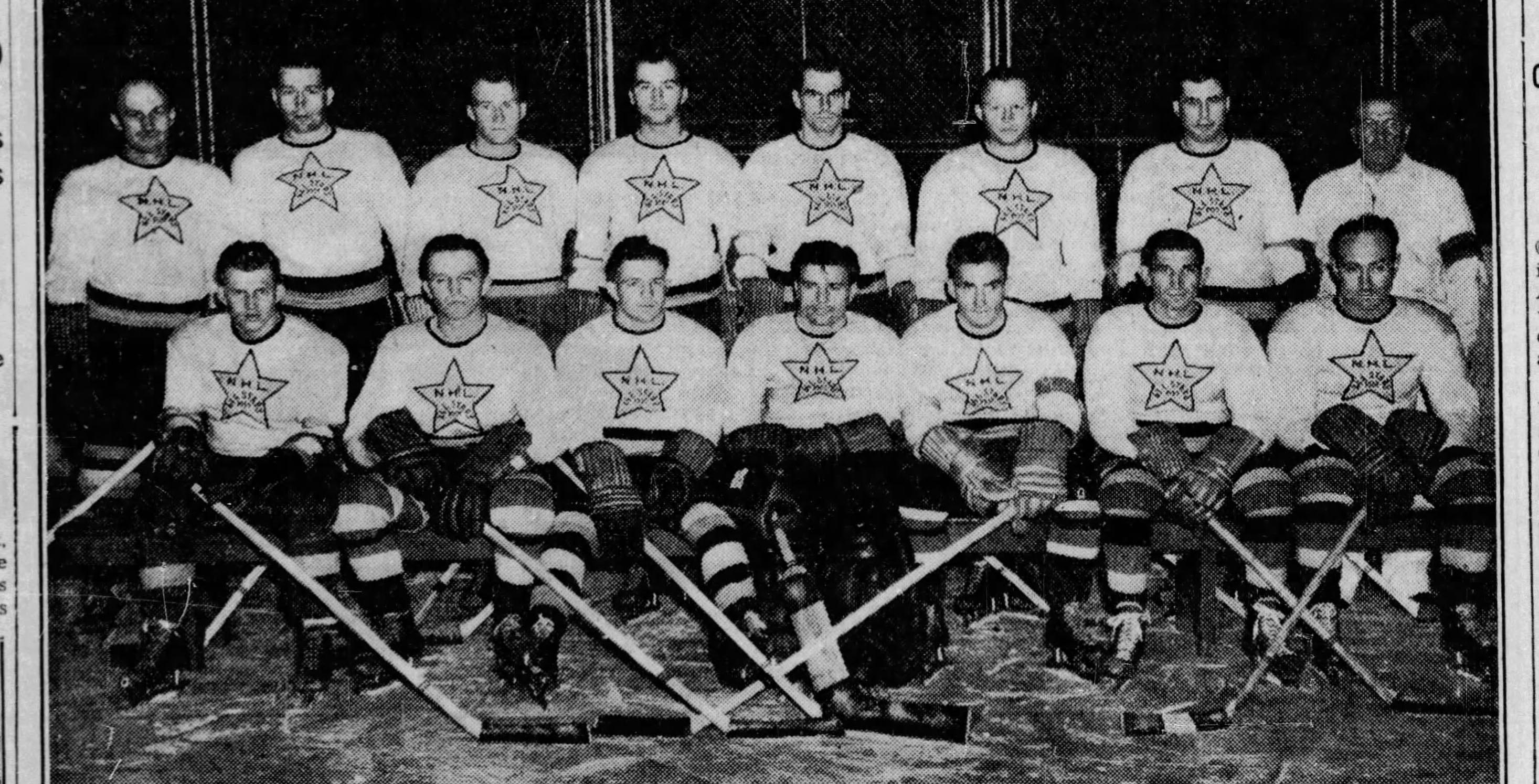 Montreal Maroons Team Photo 1929