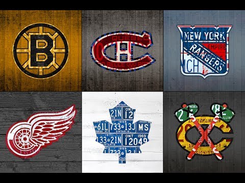 History of the Original Six NHL Teams - Going Bar Down