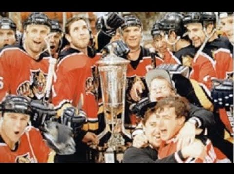 Brian Skrudland 1996 Florida Panthers Away Throwback NHL Hockey Jersey